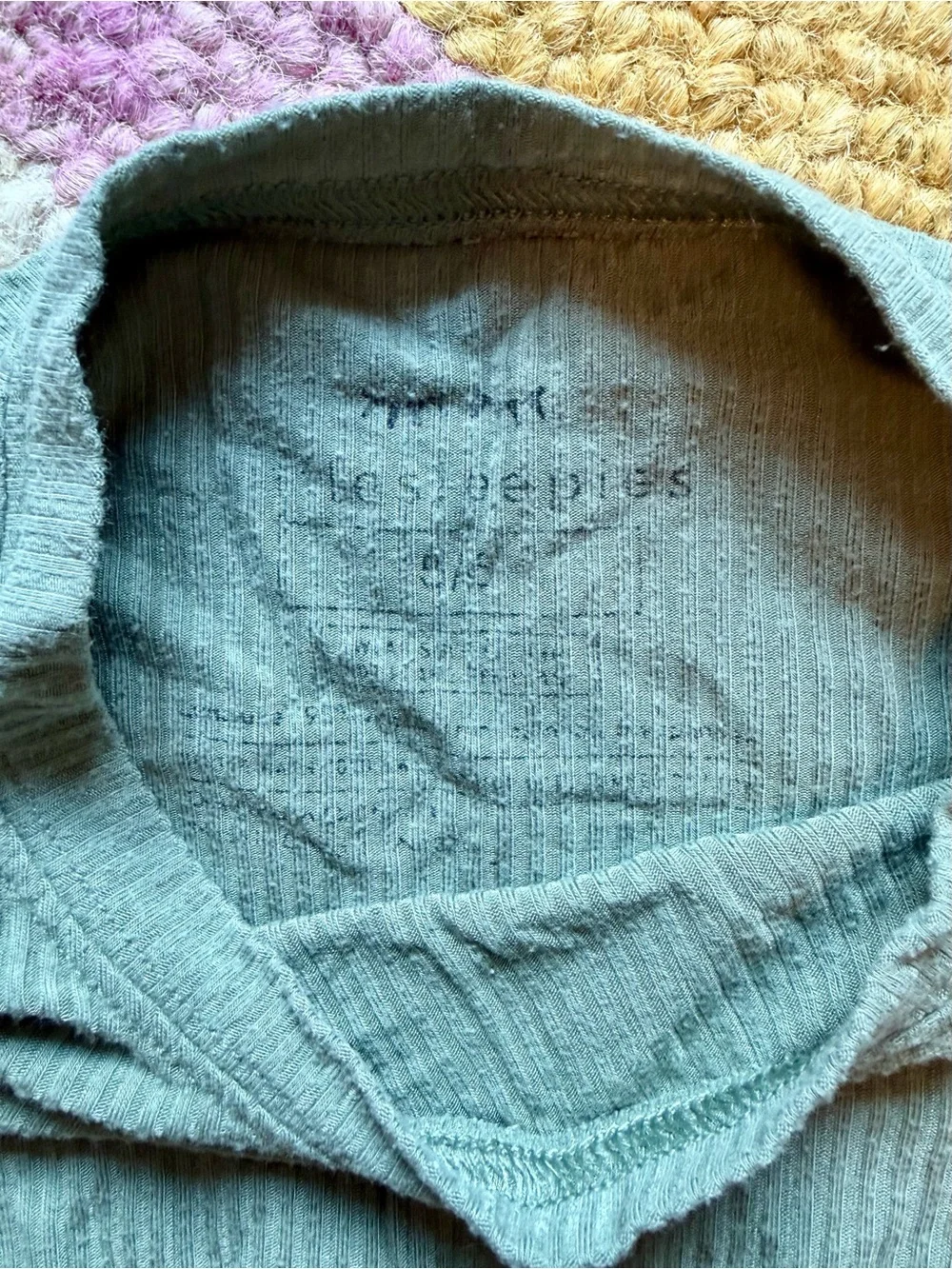 Little Sleepies Ribbed Sage 2pc Pajamas - 5/6